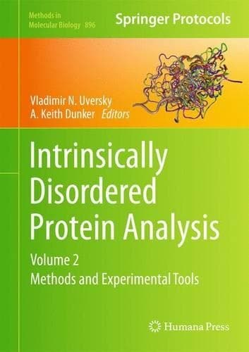 Cover of Intrinsically Disordered Protein Analysis