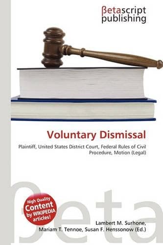 Cover of Voluntary Dismissal