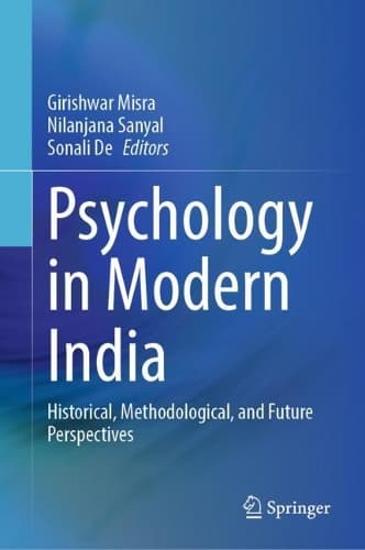 Cover of Psychology in Modern India