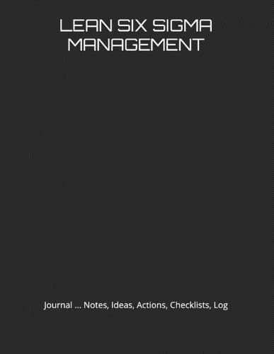 Cover of Lean Six SIGMA Management