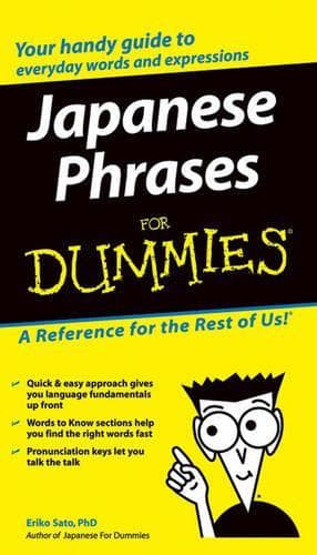 Cover of Japanese Phrases For Dummies