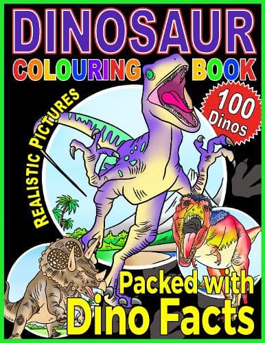 Cover of DINOSAUR COLOURING BOOK