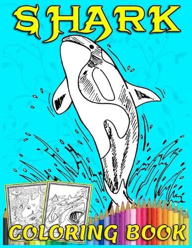 Cover of Shark Coloring Book