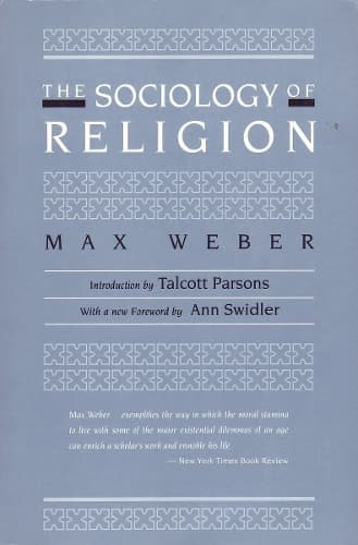 Cover of The Sociology of Religion