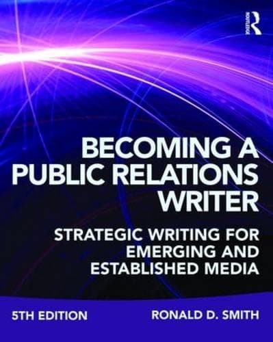 Cover of Becoming a Public Relations Writer