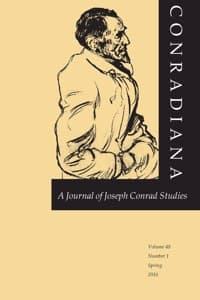 Cover of Conradiana 48.1