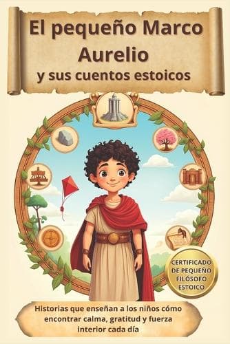 Cover of El pequeño Marco Aurelio y sus cuentos estoicos