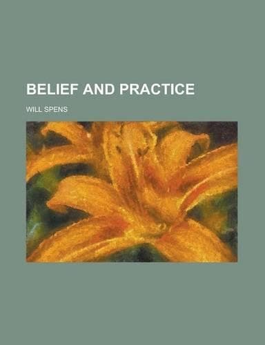 Cover of Belief and Practice
