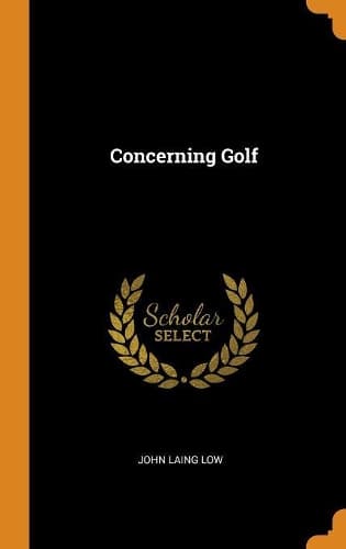 Cover of Concerning Golf