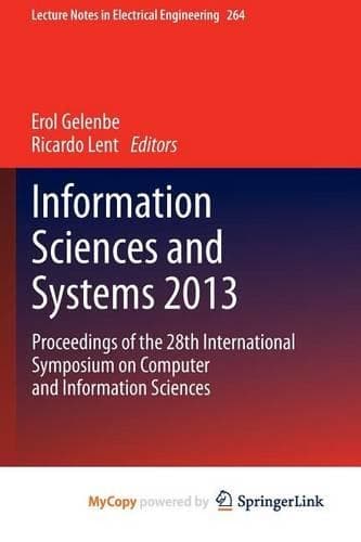 Cover of Information Sciences and Systems 2013