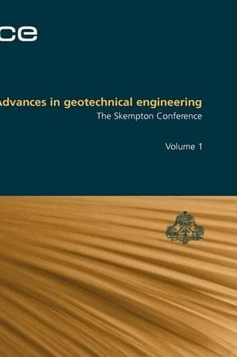 Cover of Advances in Geotechnical Engineering Vol I