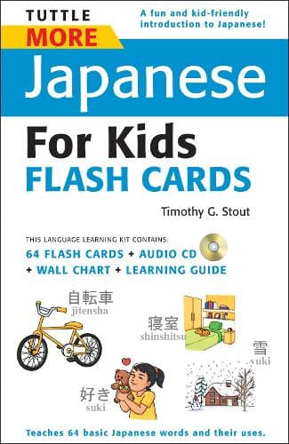Cover of Tuttle More Japanese for Kids Flash Cards Kit