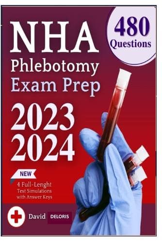 Cover of NHA Phlebotomy Exam Prep