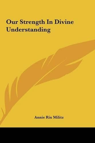 Cover of Our Strength in Divine Understanding