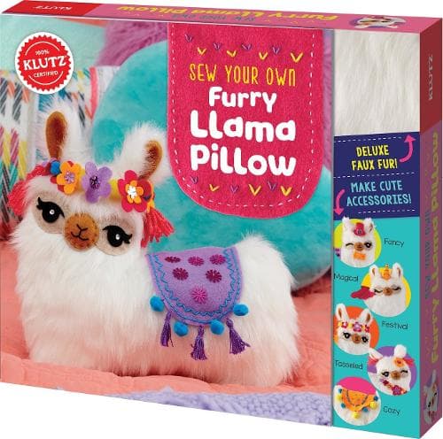 Cover of Sew Your Own Furry Llama Pillow: (Klutz)