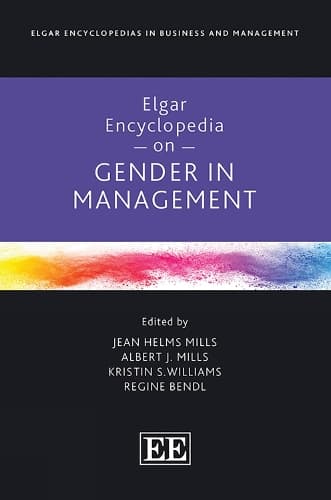 Cover of Elgar Encyclopedia on Gender in Management