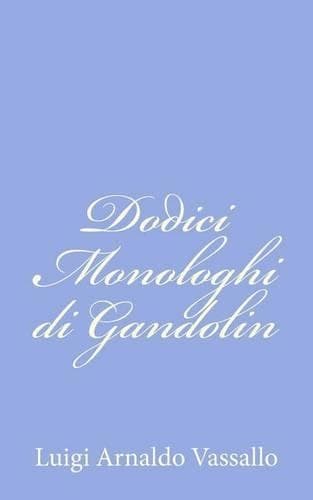 Cover of Dodici Monologhi di Gandolin