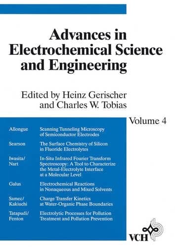 Cover of Advances in Electrochemical Science and Engineering