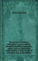 Cover of Martini Lister Exercitatio anatomica