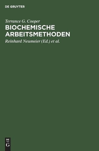 Cover of Biochemische Arbeitsmethoden