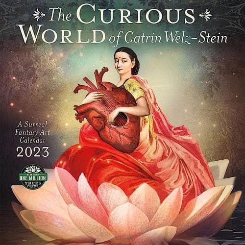 Cover of Curious World of Catrin Welz-Stein 2023 Wall Calendar