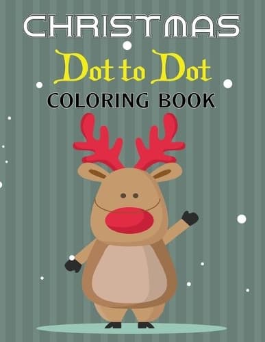 Cover of Christmas Dot to Dot Coloring Book