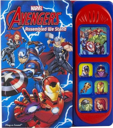 Cover of Marvel Avengers: Assembled We Stand Sound Book
