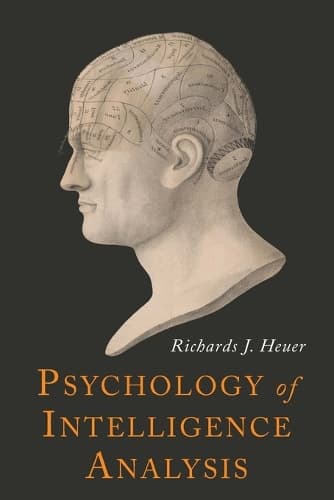 Cover of Psychology of Intelligence Analysis