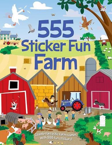 Cover of 555 Sticker Fun Farm