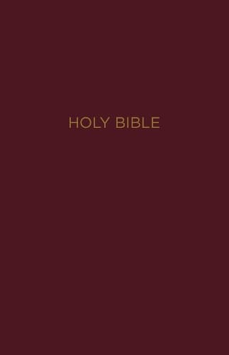 Cover of NKJV, Gift and Award Bible, Leather-Look, Burgundy, Red Letter, Comfort Print