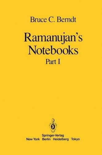 Cover of Ramanujan’s Notebooks