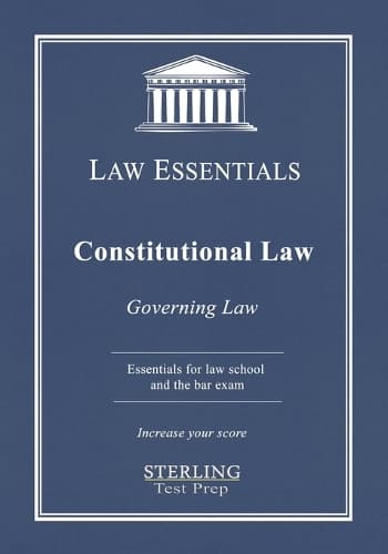 Cover of Constitutional Law, Law Essentials