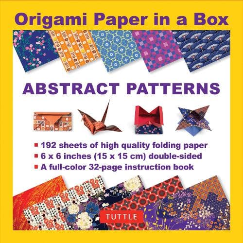 Cover of Origami Paper in a Box - Abstract Patterns