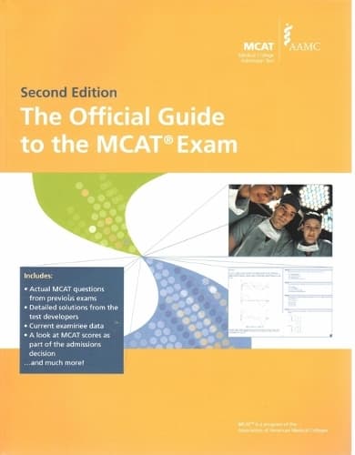 Cover of The Official Guide to the MCAT Exam 2nd Edition