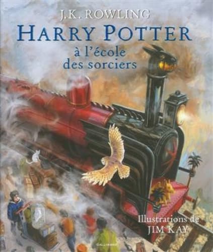 Cover of Harry Potter a l'ecole des sorciers, illustre par Jim Kay