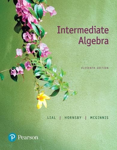 Cover of Intermediate Algebra