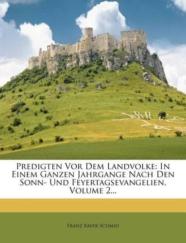 Cover of Predigten VOR Dem Landvolke