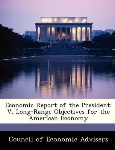 Cover of Economic Report of the President