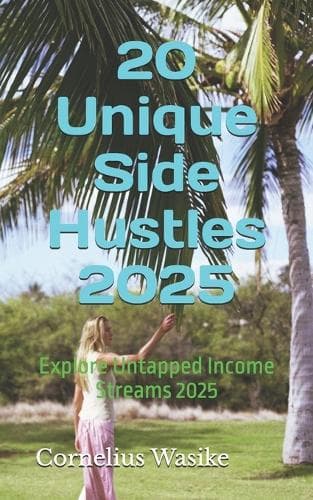 Cover of 20 Unique Side Hustles 2025
