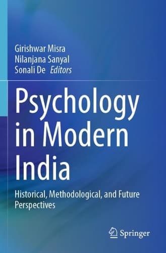 Cover of Psychology in Modern India