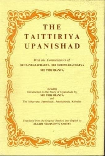 Cover of Taittiriya Upanishad with Commentaries of Sankaracharya & Others