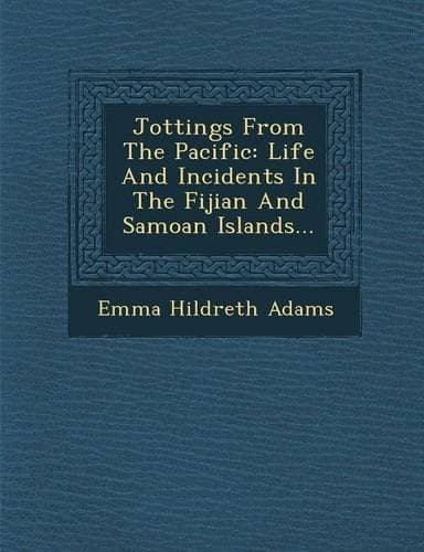 Cover of Jottings from the Pacific