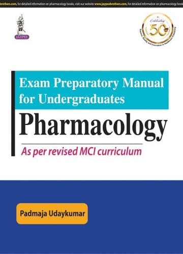 Cover of Exam Preparatory Manual for Undergraduates: Pharmacology