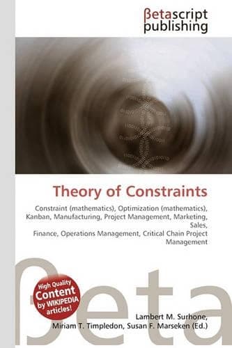 Cover of Theory of Constraints
