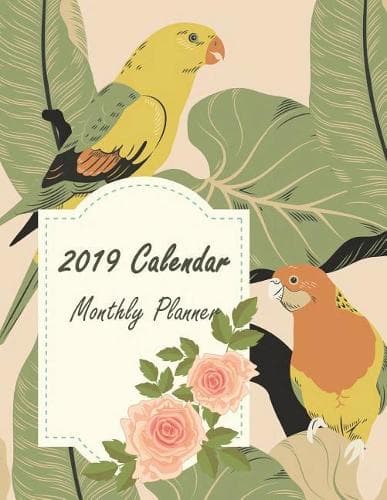Cover of 2019 Calendar Monthly Planner