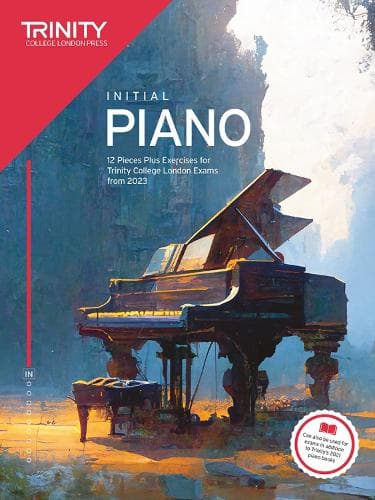 Cover of Trinity College London Piano Exam Pieces Plus Exercises from 2023: Initial