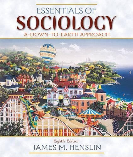 Cover of Essentials of Sociology