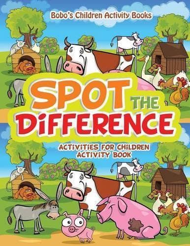 Cover of Spot the Difference Activities for Children Activity Book