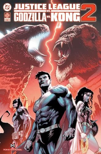 Cover of Justice League vs Godzilla vs Kong 2
