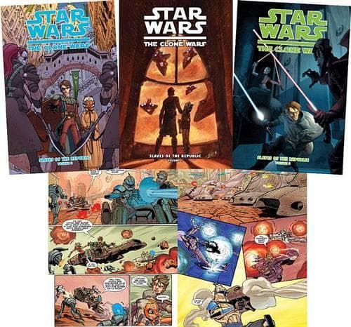Cover of Star Wars: The Clone Wars: Slaves of the Republic